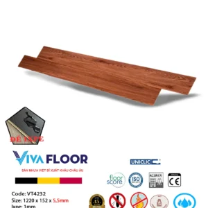 Sàn nhựa spc 5,5ly Vivafloor V4232