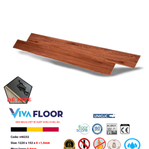 Sàn nhựa SPC 7,5ly Vivafloor V6232