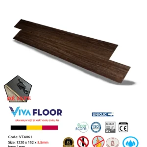 Sàn nhựa spc 5,5ly Vivafloor V4061