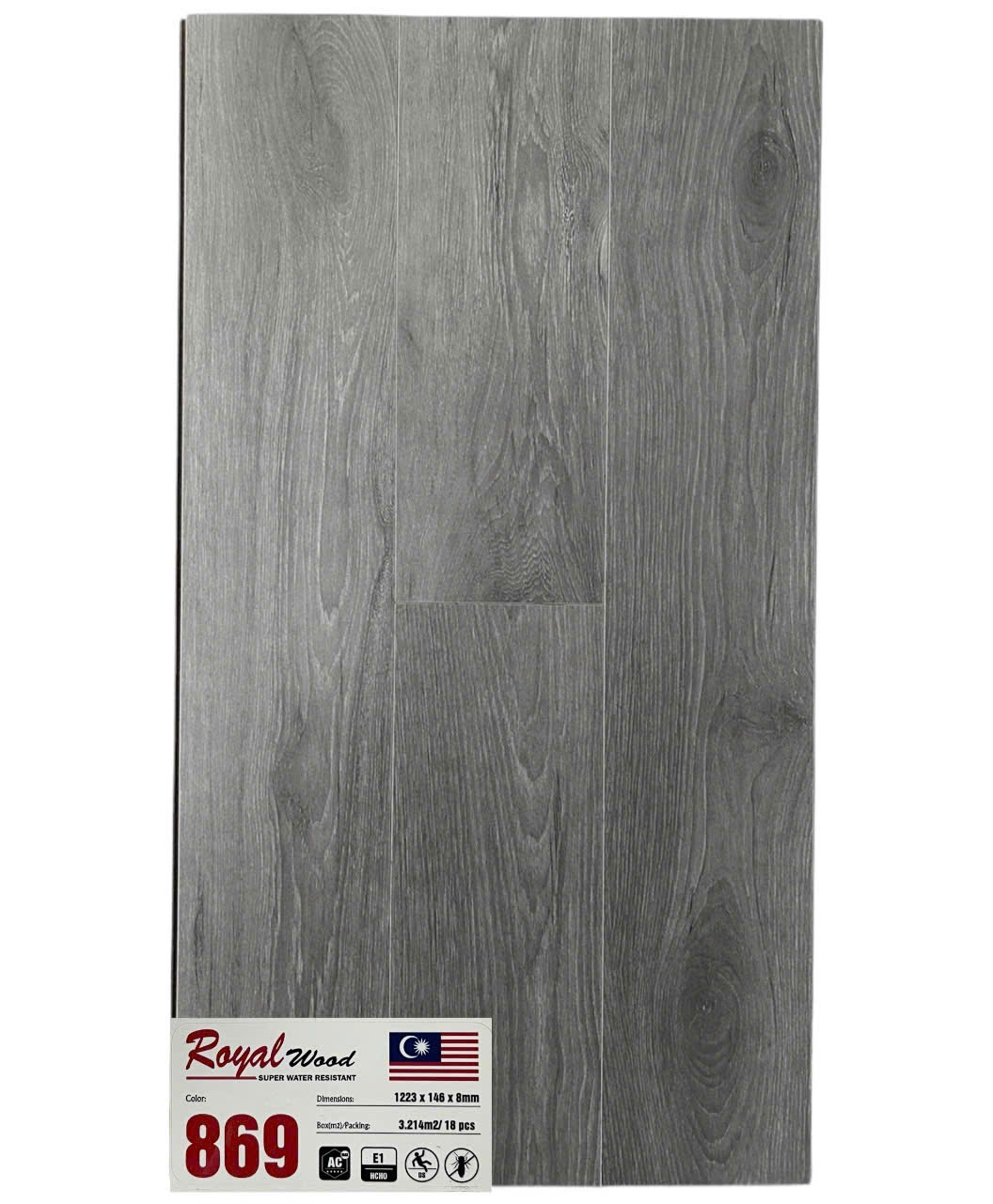 Sàn gỗ giá rẻ 8mm royal 869