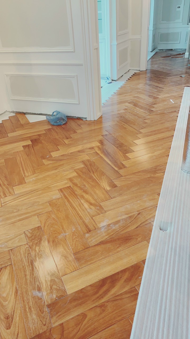 Sàn Gỗ Gõ Đỏ Nam Phi 15mm - 600x90