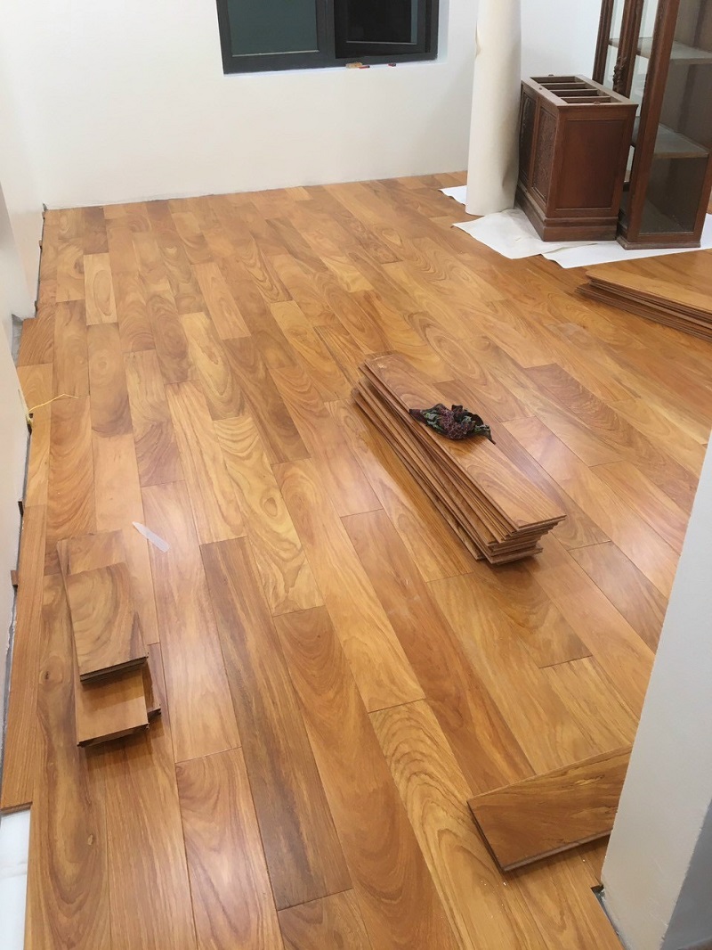 Sàn Gỗ Gõ Đỏ Nam Phi 18mm - 600x120