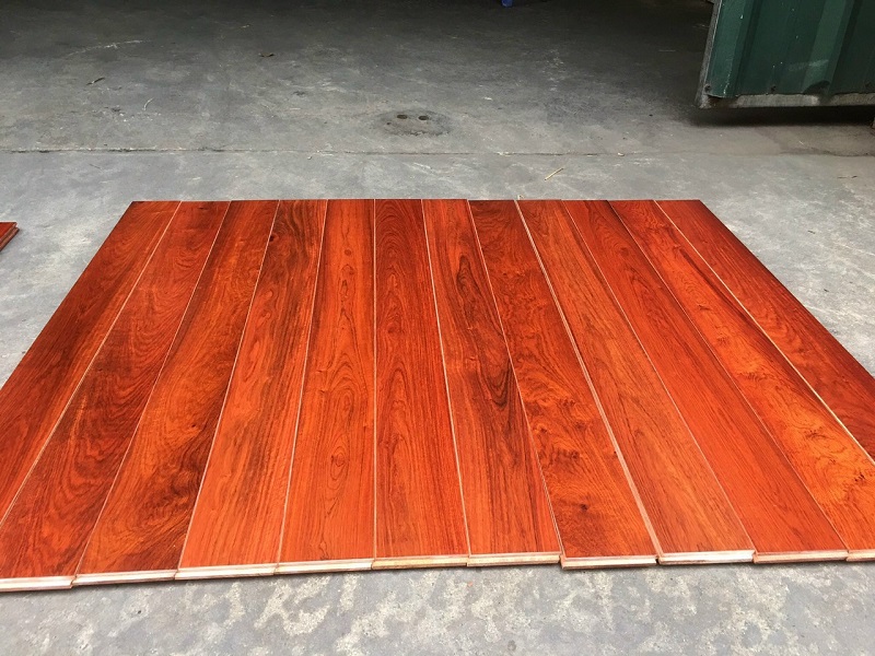 Sàn Gỗ Hương Lào 15mm - 750x90