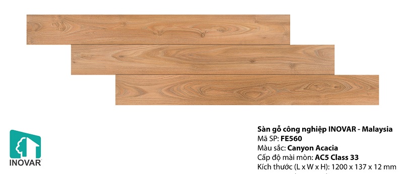 Sàn Gỗ Inovar 12mm - FE560
