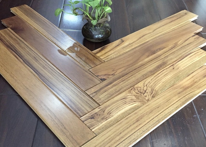 Sàn Gỗ Teak Lào 15mm - 600x90x15